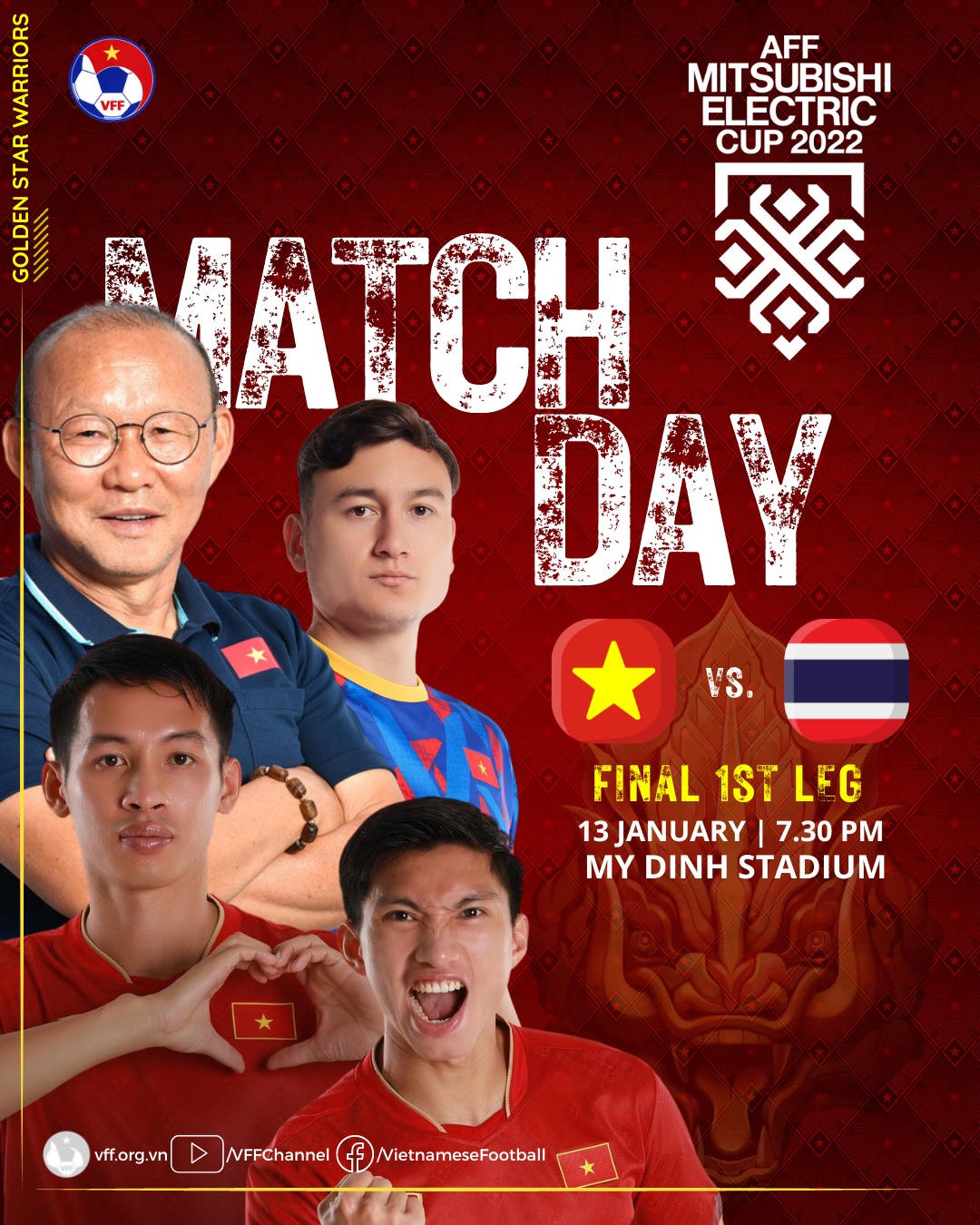 AFF vinh danh 4 ngôi sao đội tuyển Việt Nam