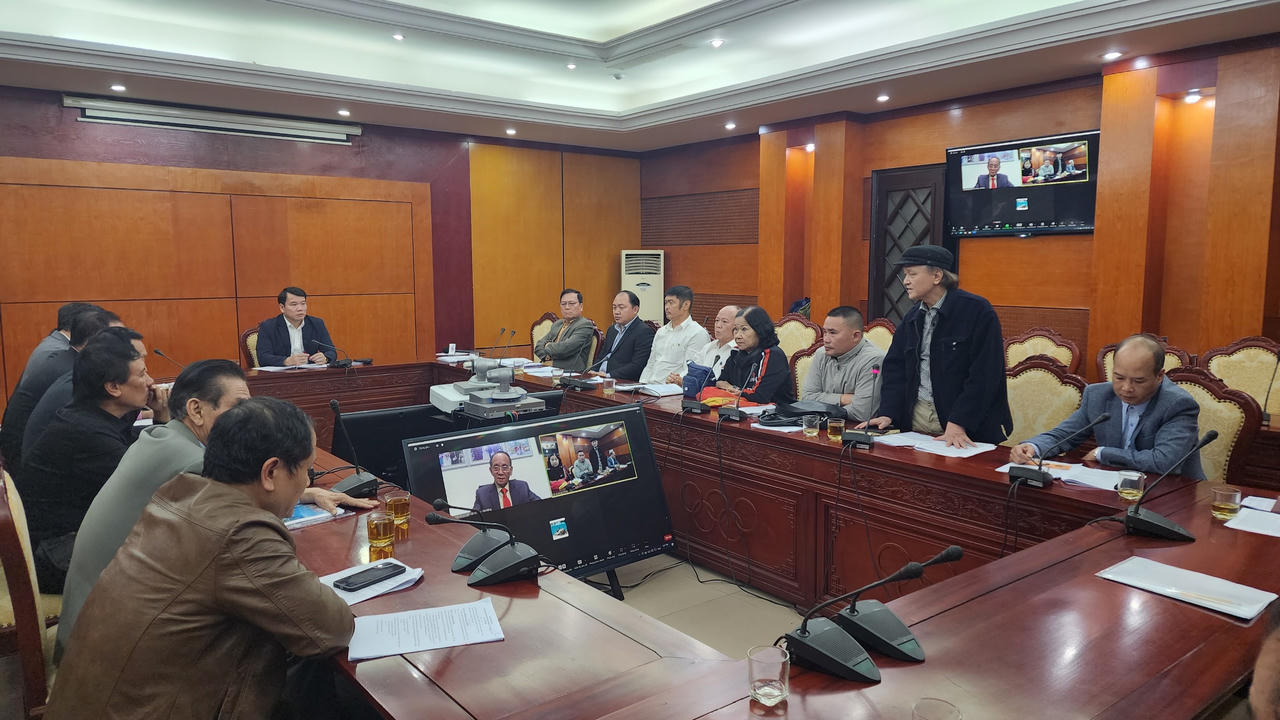  Đội tuyển Võ cổ truyền tham gia thi đấu SEA Games 32 