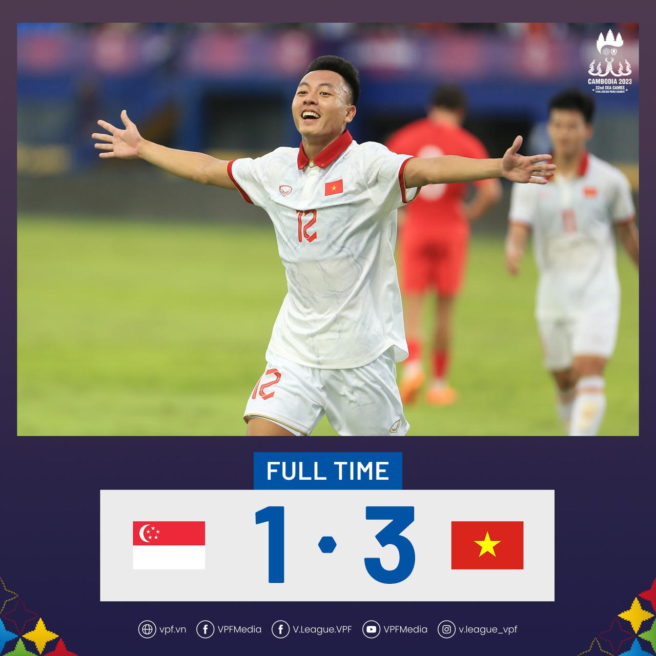 SEA Games 32: Ngày thắng lợi của bóng đá Việt Nam