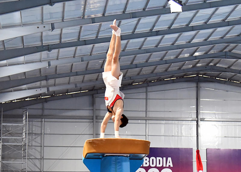 Thể dục dụng cụ chia tay SEA Games với thành tích ấn tượng