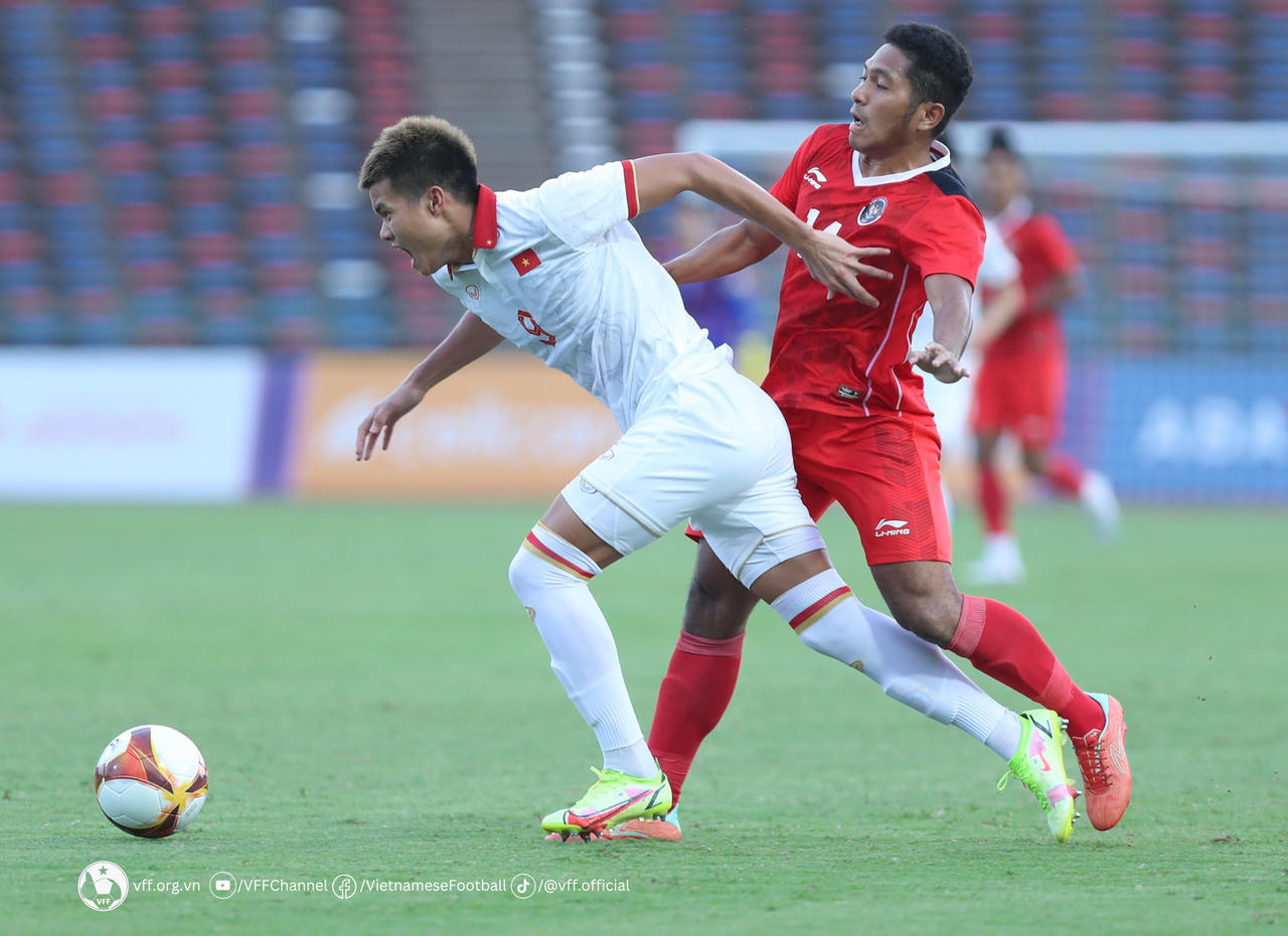 U22 dừng chân ở bán kết 