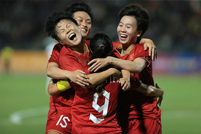 Đội tuyển nữ Việt Nam vô địch SEA Games