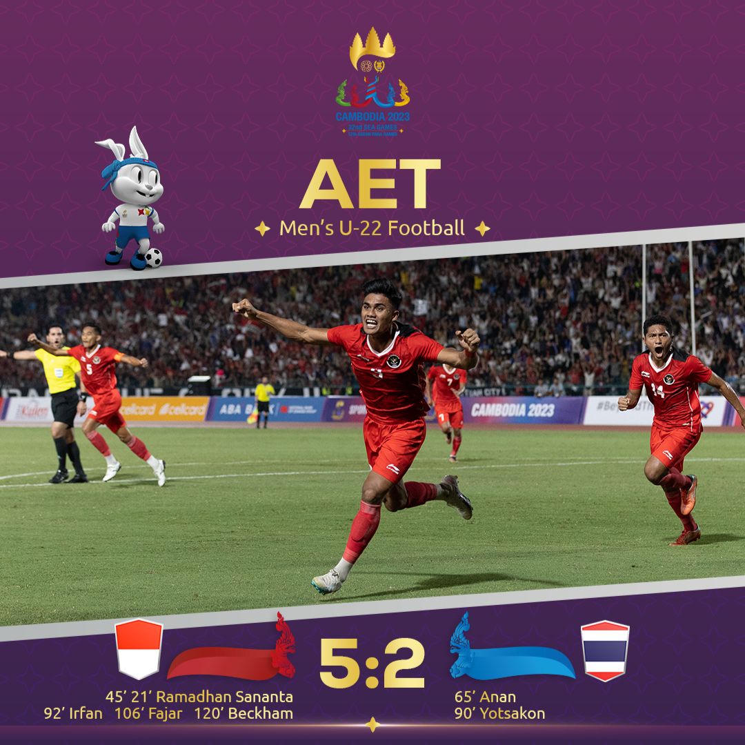 Indonesia vô địch SEA Game sau 32 năm chờ đợi