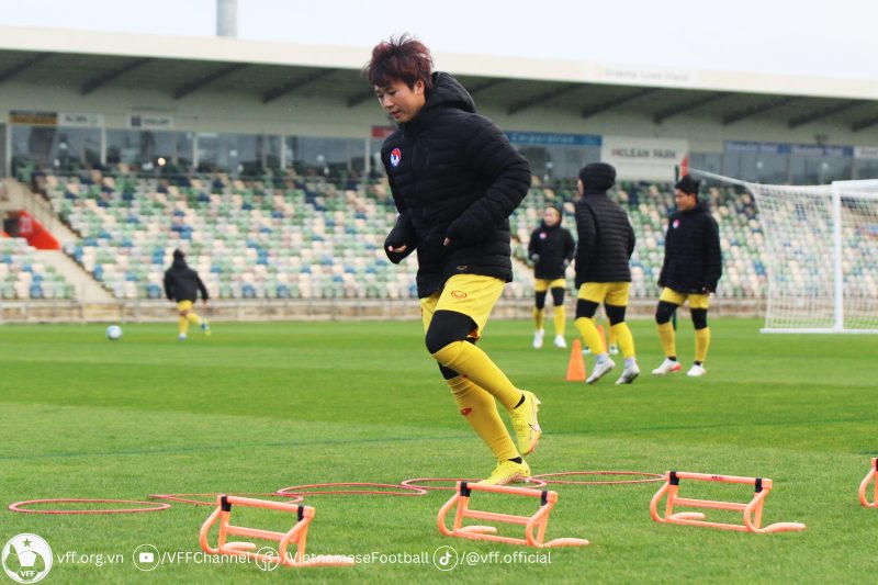 Đội tuyển nữ tự tin trước trận giao hữu với chủ nhà World Cup