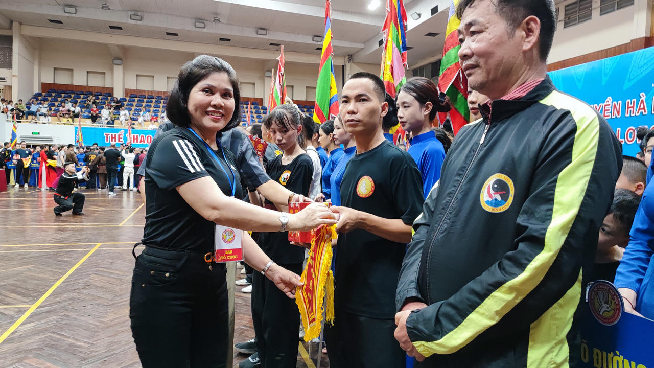 Khởi tranh Giải Võ thuật cổ truyền Hà Nội mở rộng lần thứ 38