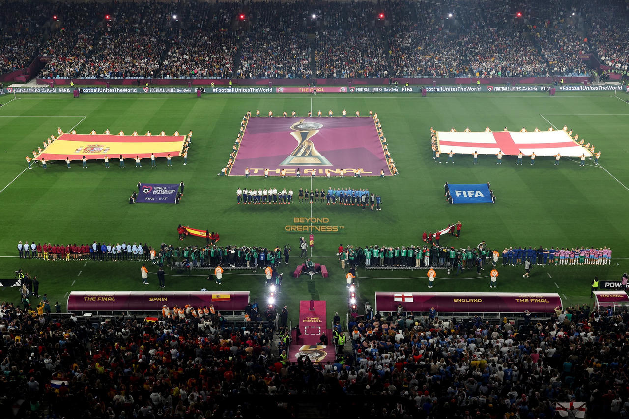 Hình ảnh khó quên tại trận chung kết World Cup nữ