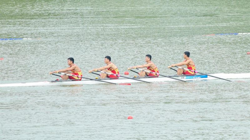 Rowing Việt Nam khép lại ASIAD 19 với 3 huy chương đồng 