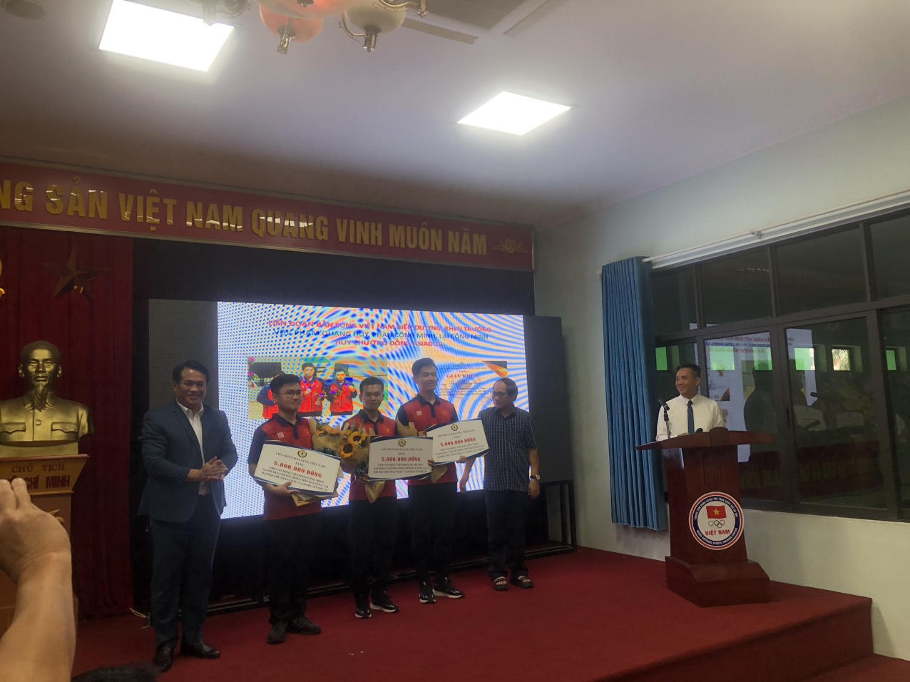 Vinh danh các xạ thủ tại ASIAD 19