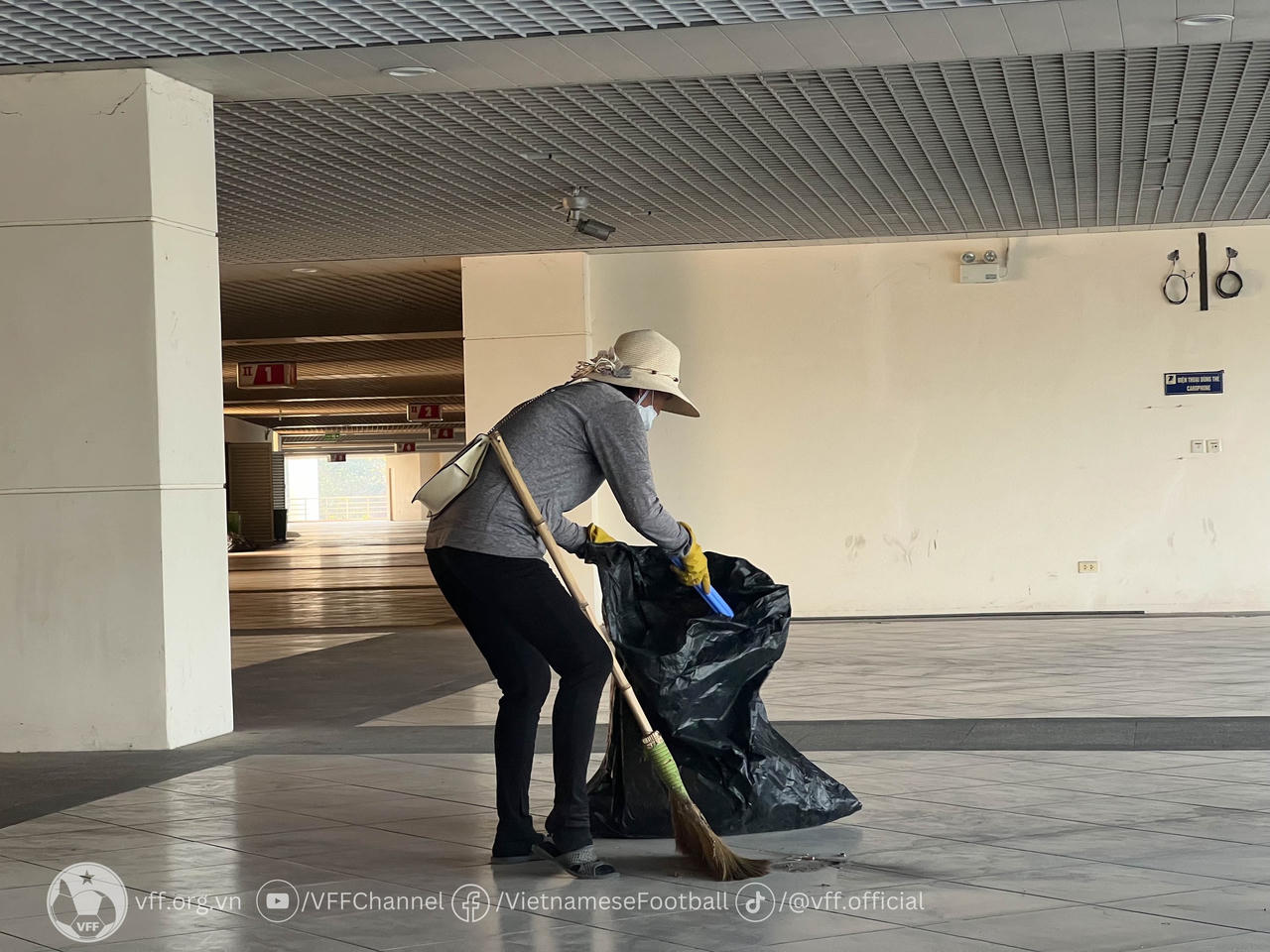 Sân Mỹ Đình sẵn sàng cho trận cầu đỉnh cao