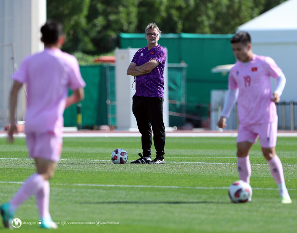 Đội tuyển Việt Nam sẵn sàng và tự tin cho trận đấu với Indonesia