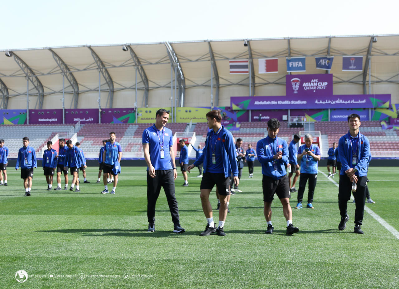 Đội tuyển Việt Nam sẵn sàng và tự tin cho trận đấu với Indonesia