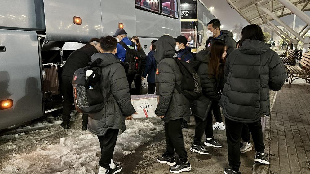 Đội tuyển U20 nữ Việt Nam tới Uzbekistan