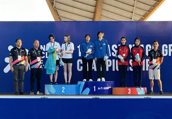 Kình ngư Huy Hoàng phá kỷ lục giải vô địch nhóm tuổi trẻ châu Á