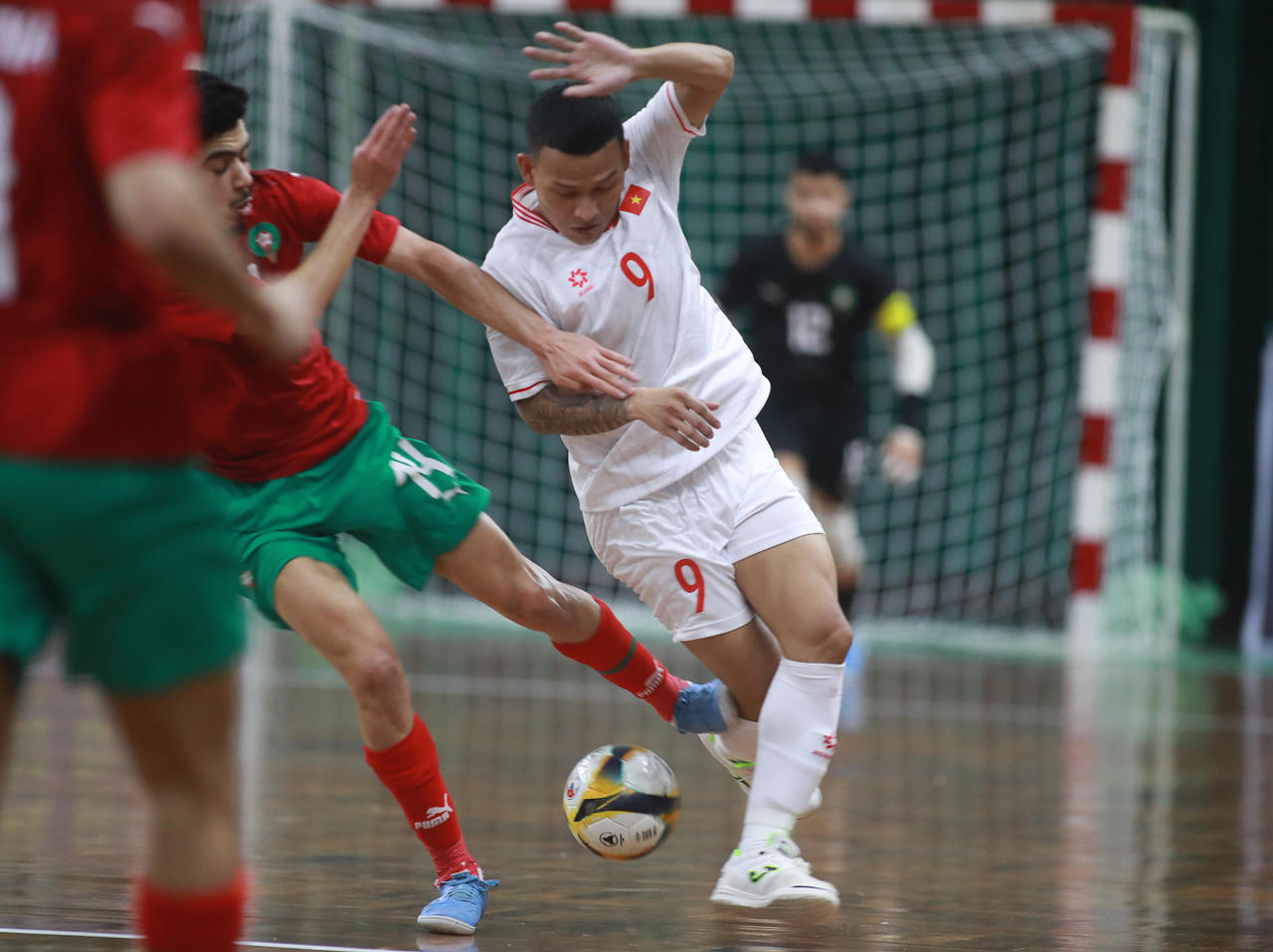 Futsal Việt Nam hoà nghẹt thở với đối thủ hạng 8 thế giới