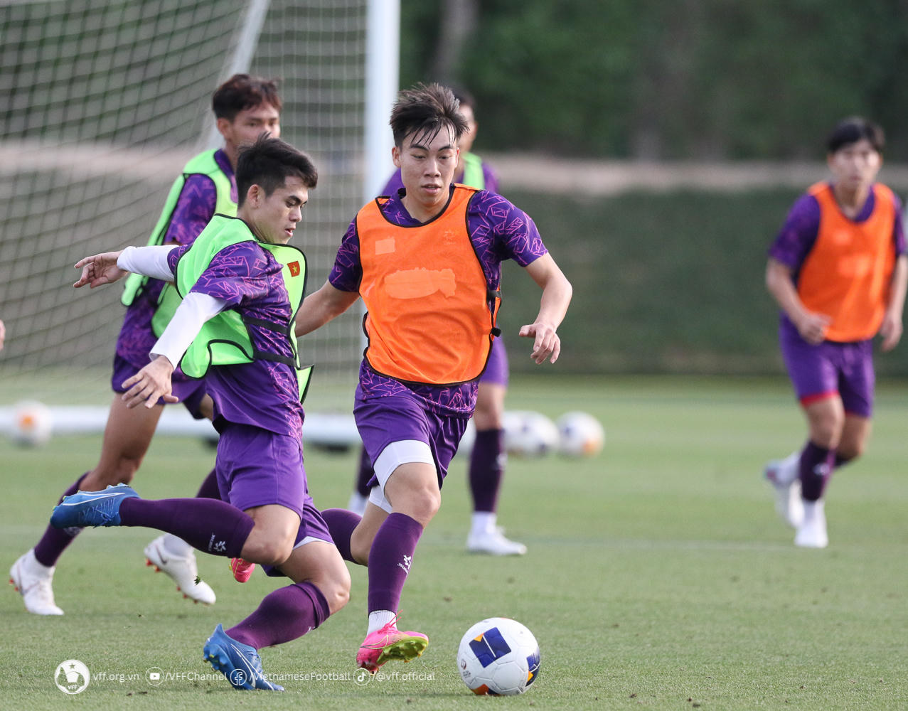 U23 tích cực tập luyện trước ngày chốt danh sách