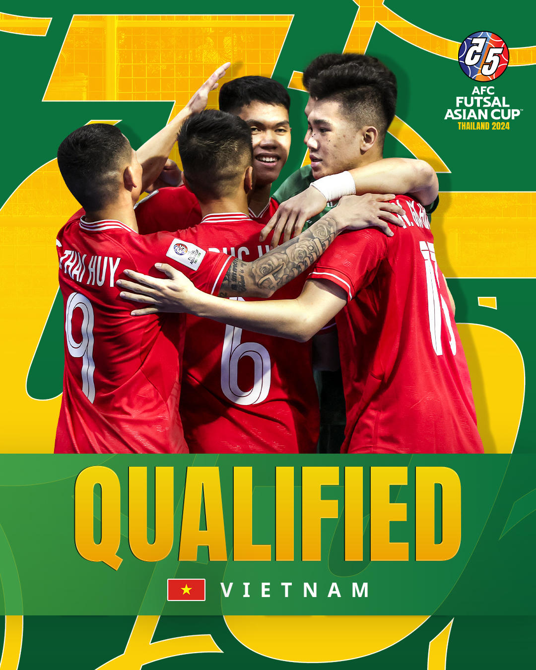 Futsal Việt Nam vào tứ kết