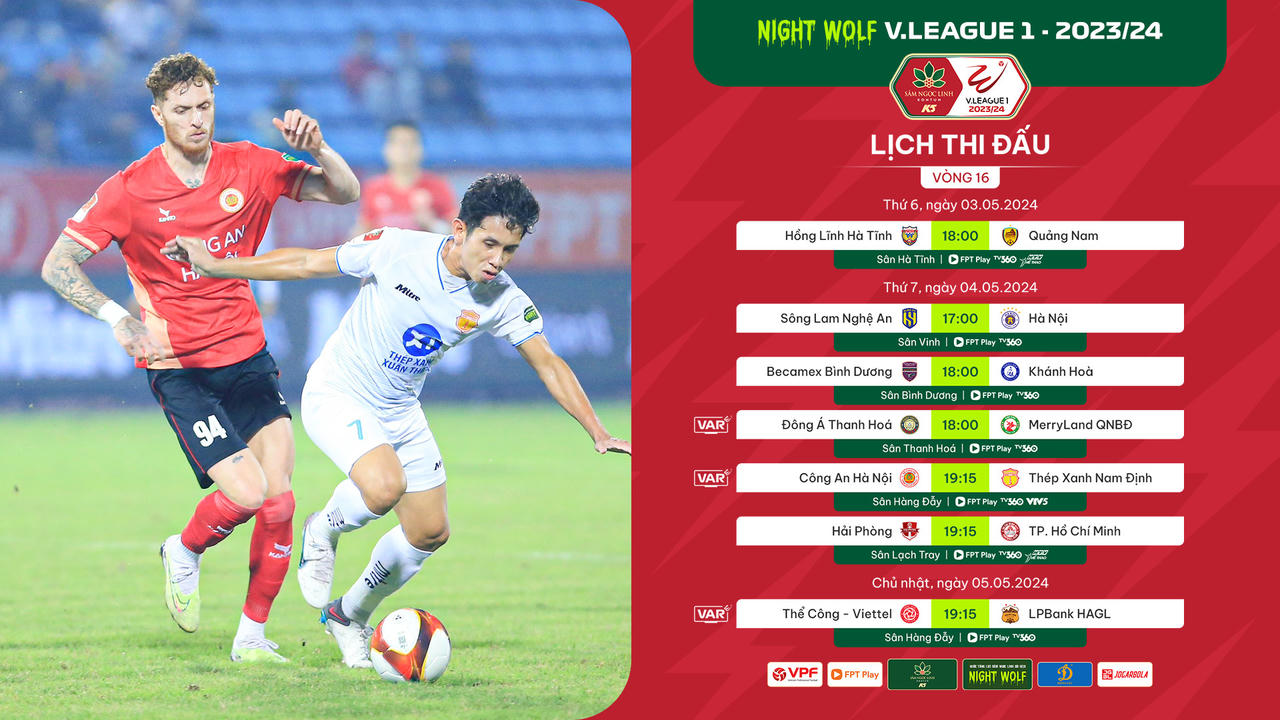 V.League trở lại với cuộc chiến ở top đầu 