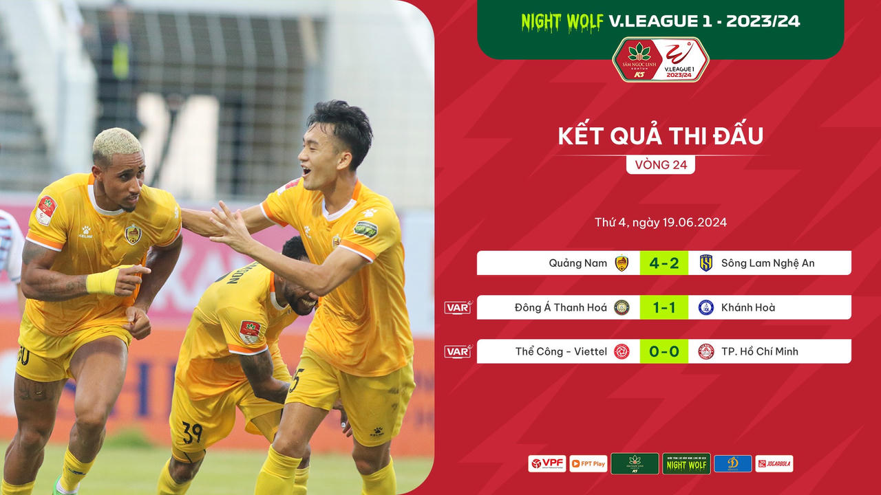 Sông Lam Nghệ An khả năng phải đá Play-off