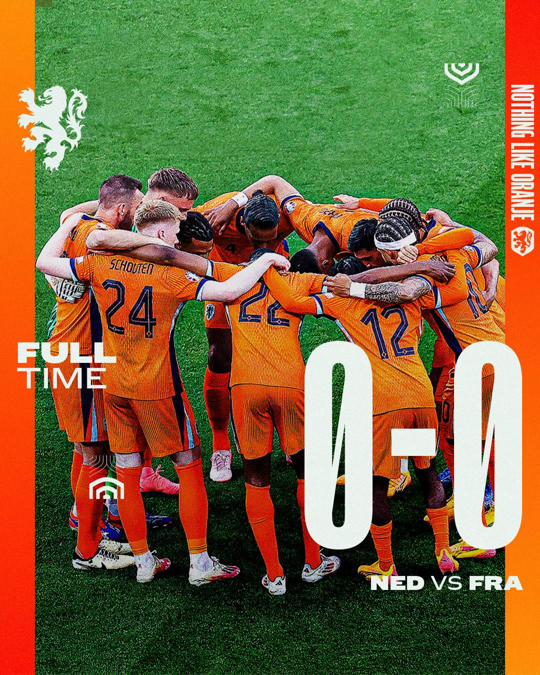 Nhạt nhoà trận Hà Lan- Pháp