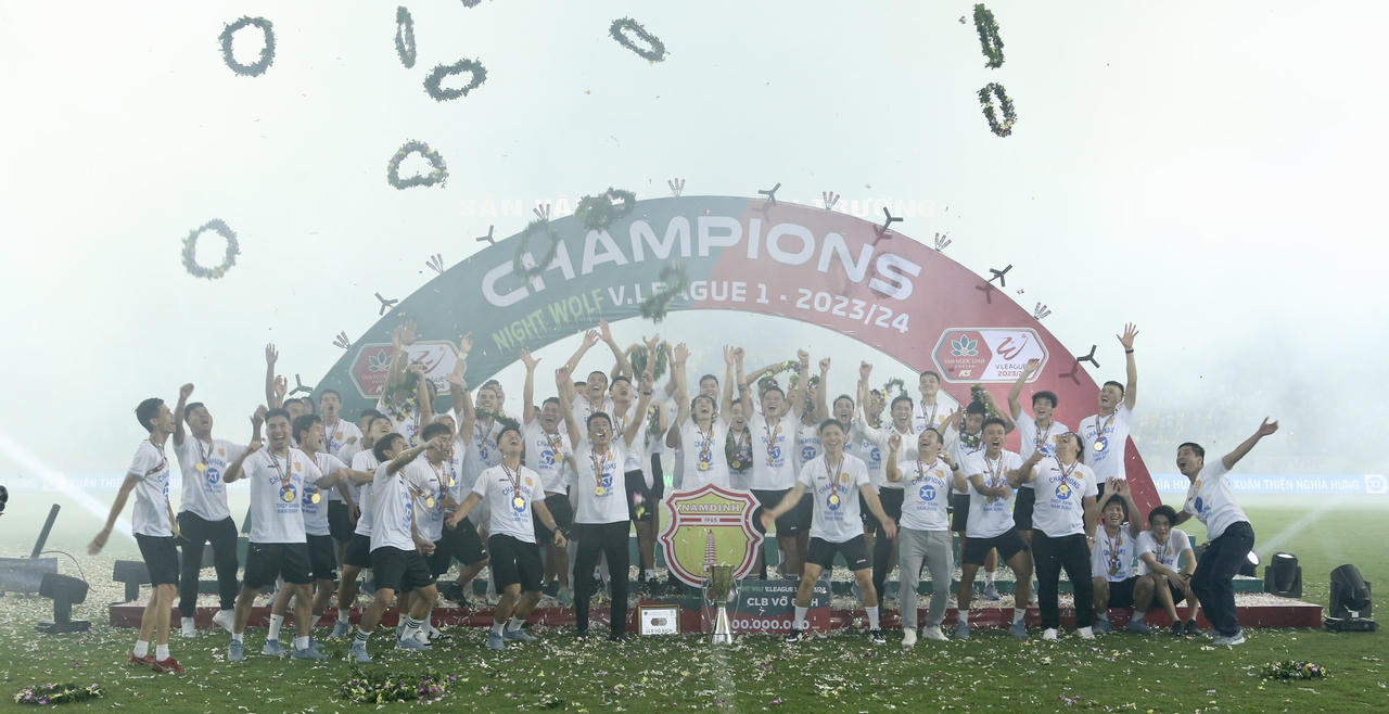  Thép Xanh Nam Định vô địch V.League