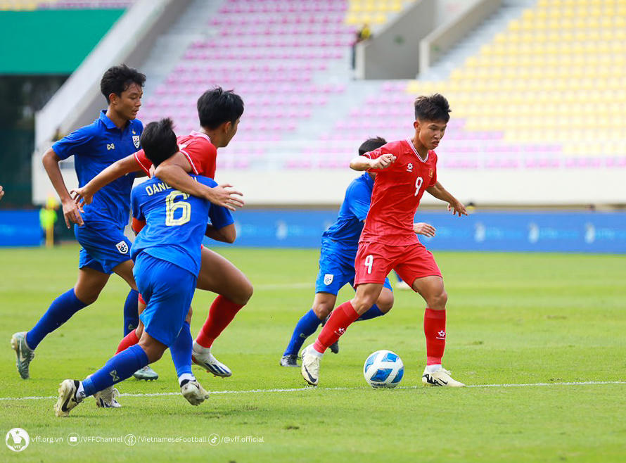 U16 Việt Nam thua Thái Lan tại bán kết U16 Đông Nam Á