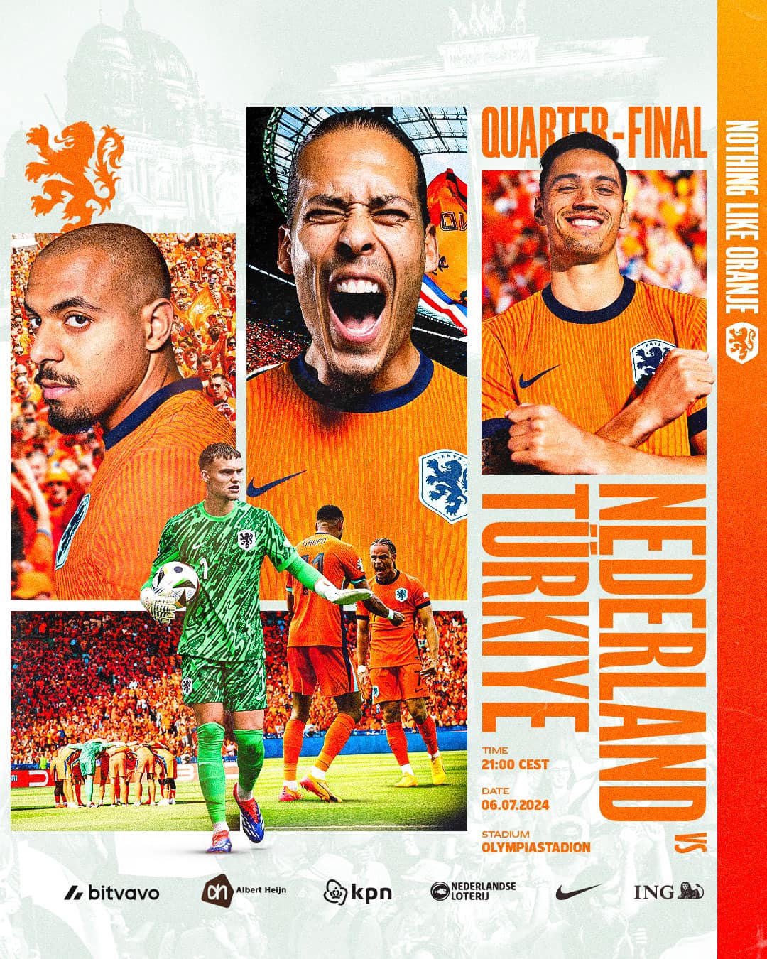 Hà Lan ngược dòng vào bán kết