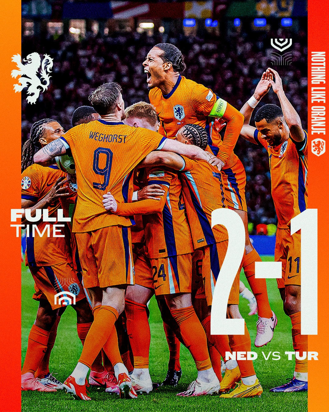 Hà Lan ngược dòng vào bán kết