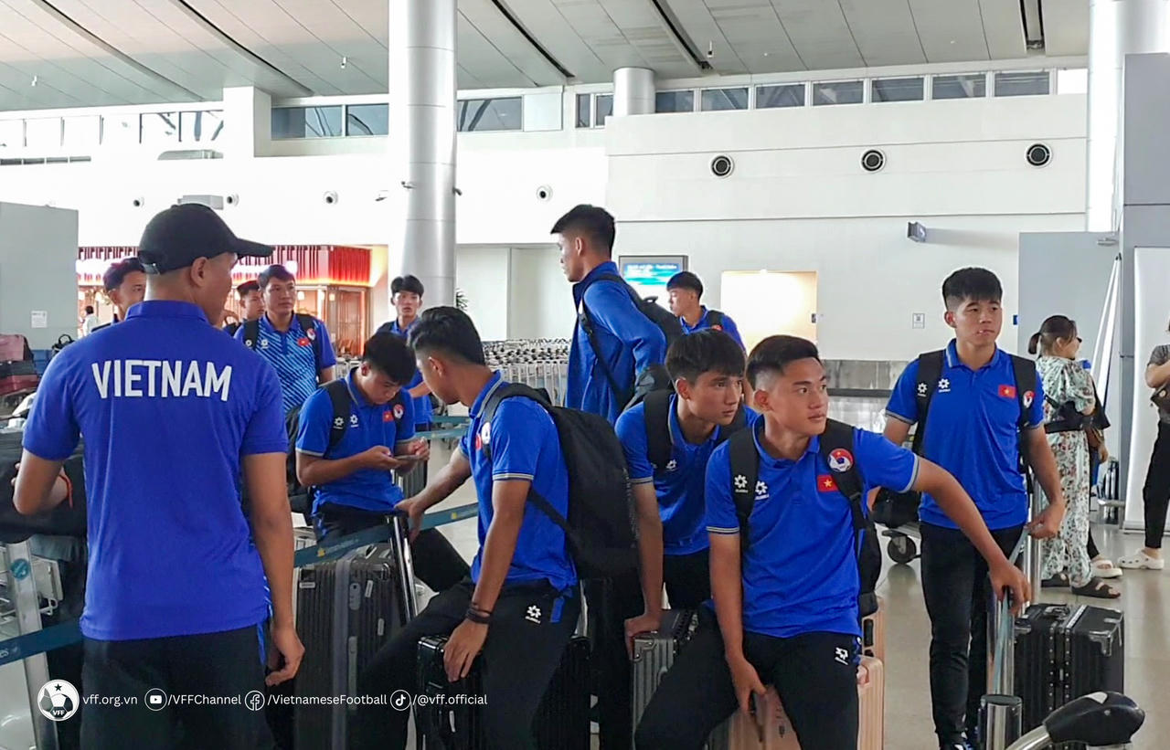  U19 Việt Nam lên đường dự Giải vô địch U19 Đông Nam Á 