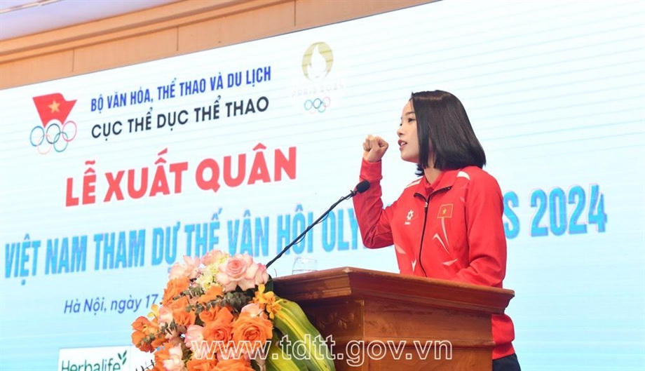 Tay vợt Thuỳ Linh muốn thành tích tốt hơn tại đấu trường Olympic
