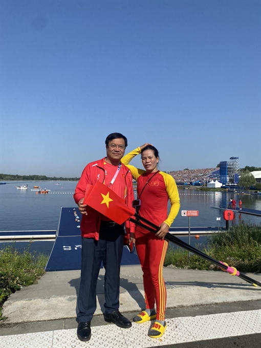 Tay chèo Phạm Thị Huệ dừng chân ở tứ kết