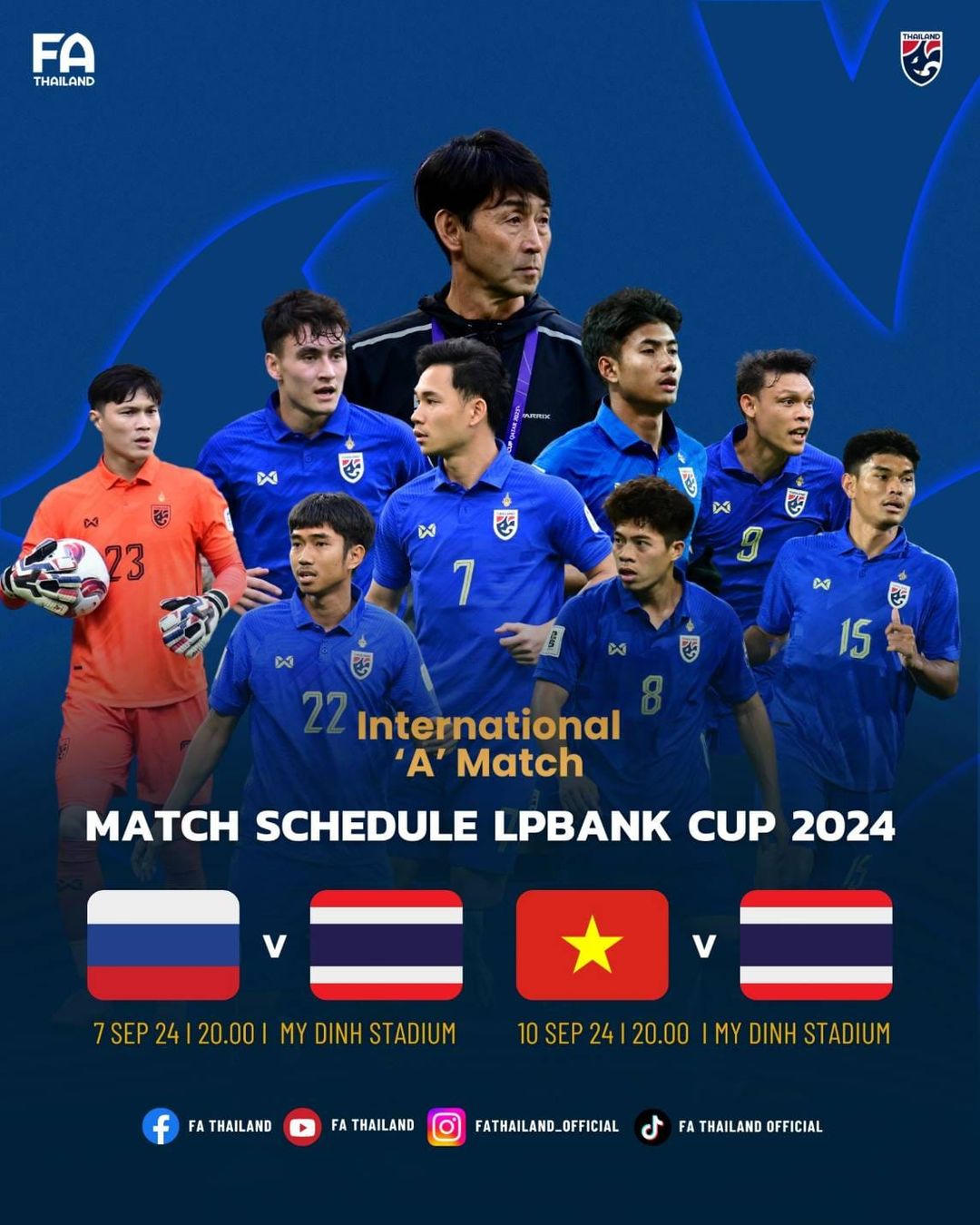 'Thần đồng' Suphanat Mueanta dự LPBank Cup 2024