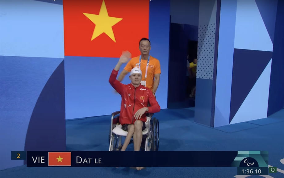 Hai kình ngư Việt Nam lọt Top 5 tại Paralympic 2024