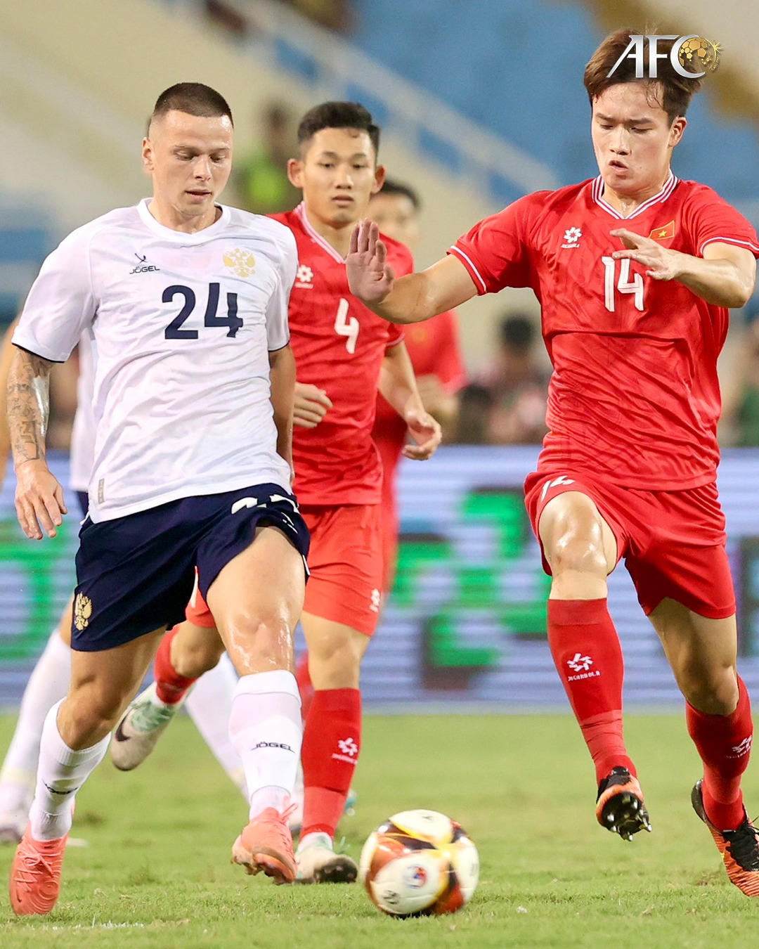 Đội tuyển Việt Nam gặp đội tuyển Nga: Sai lầm của Văn Lâm 