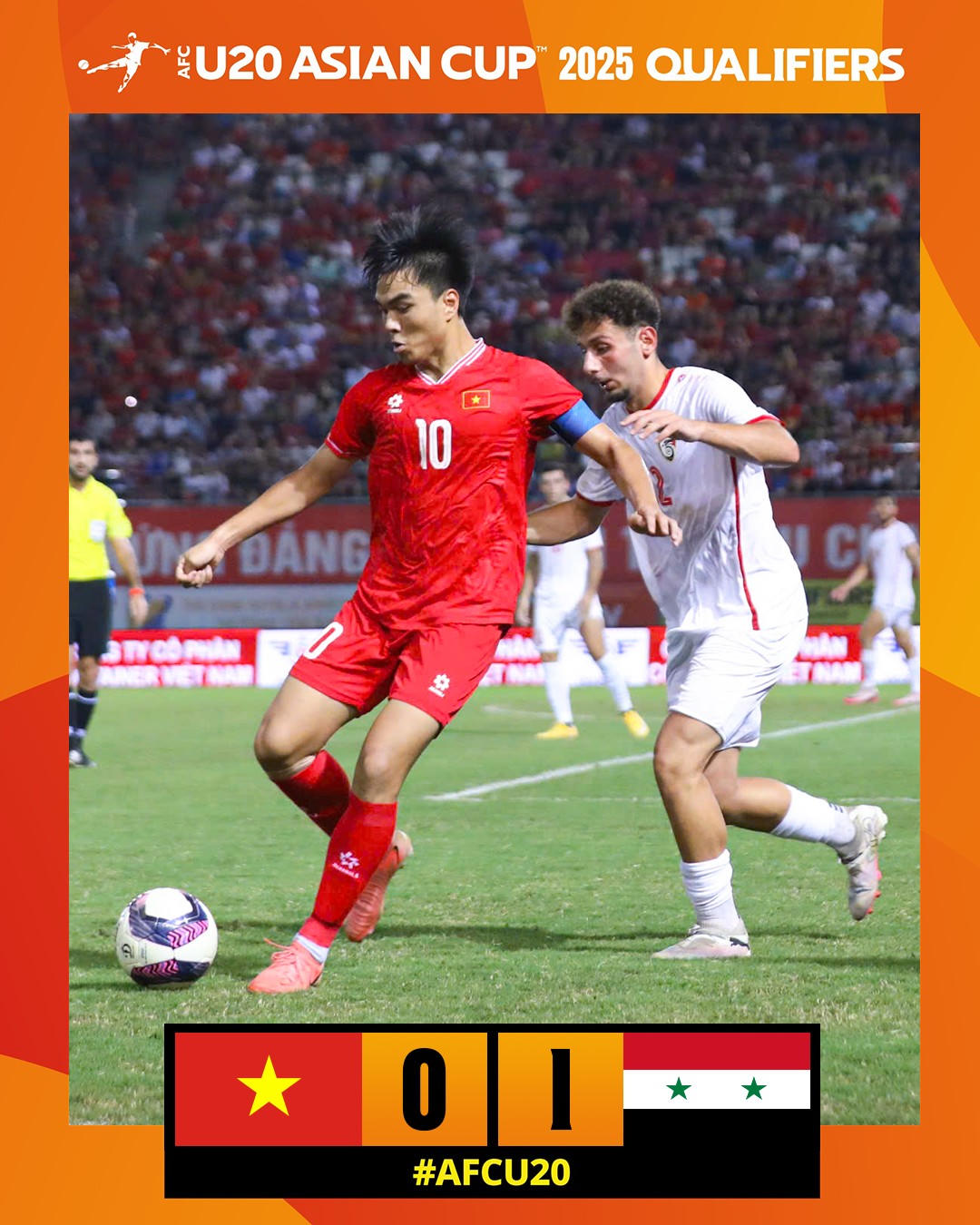 U20 Việt Nam mất vé dự Vòng chung kết U20 Châu Á