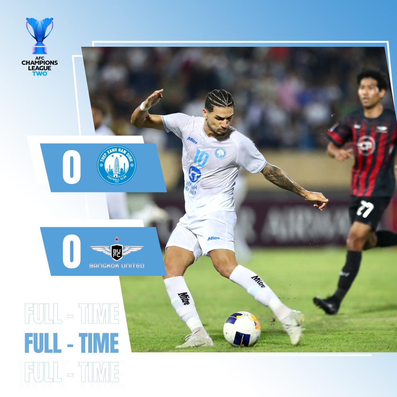 HLV Vũ Hồng Việt tiếc nuối khi hoà Bangkok United