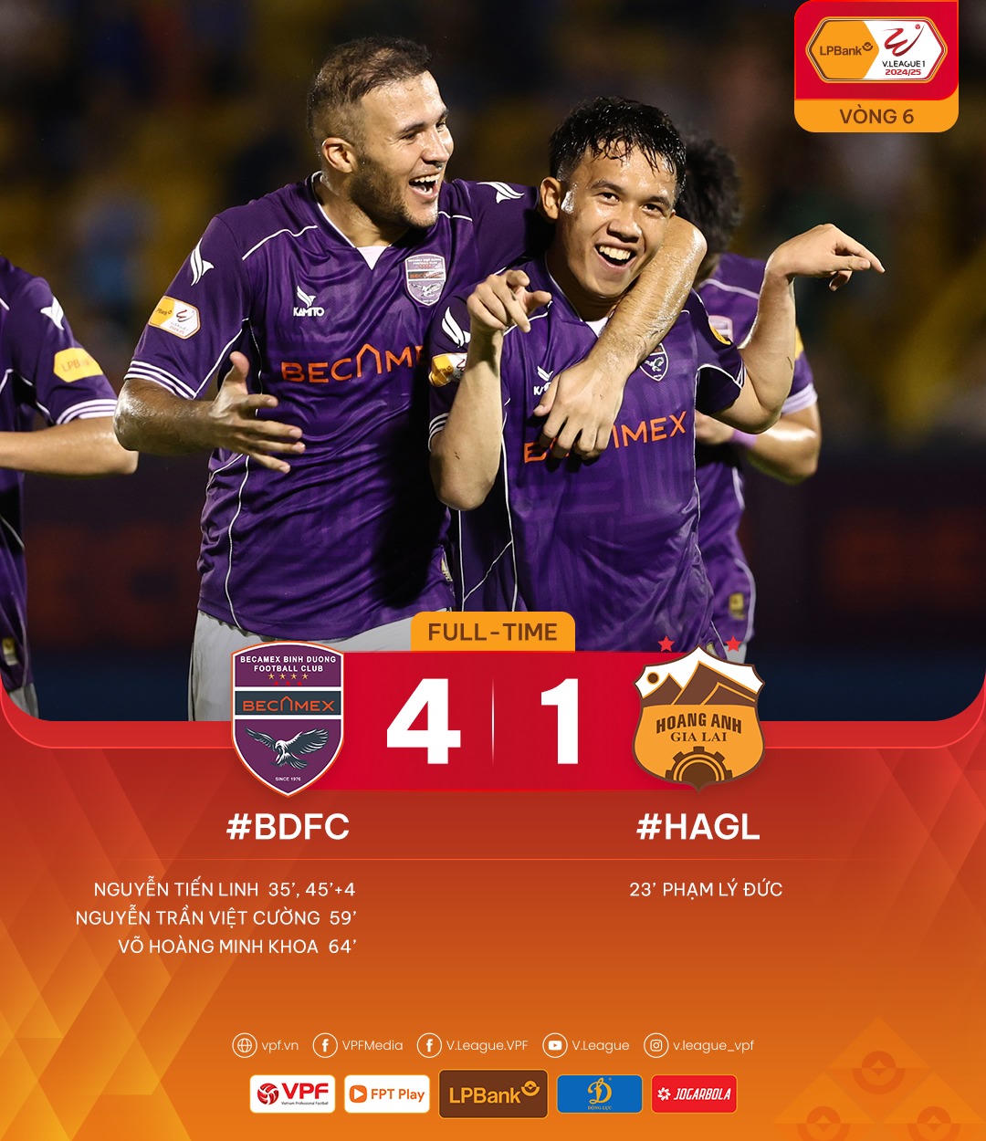 Vòng 6 V.League 2024/25: Công an Hà Nội sẽ có 3 điểm?