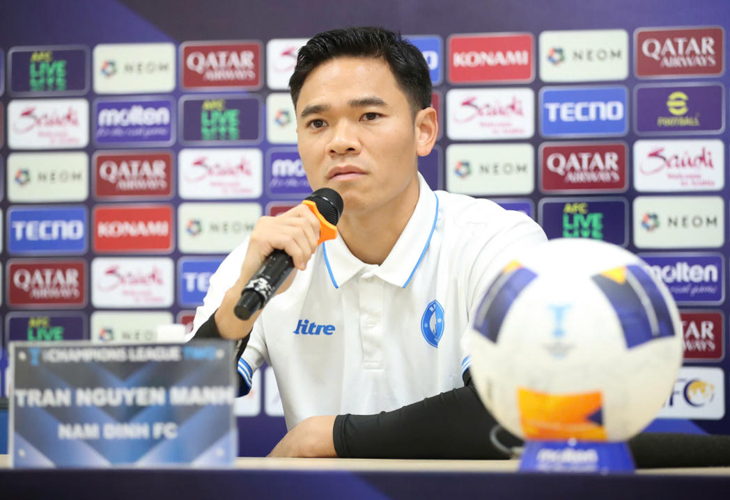 Nam Định đặt mục tiêu 3 điểm trước đội bóng đến từ Singapore