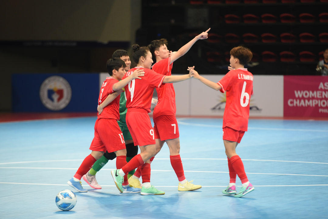  Futsal Việt Nam Vô địch giải futsal nữ Đông Nam Á 2024