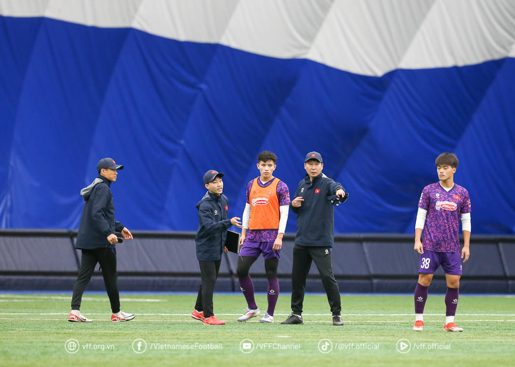 Đội tuyển Việt Nam sẵn sàng đối đầu với đội bóng hạng 3 Hàn Quốc