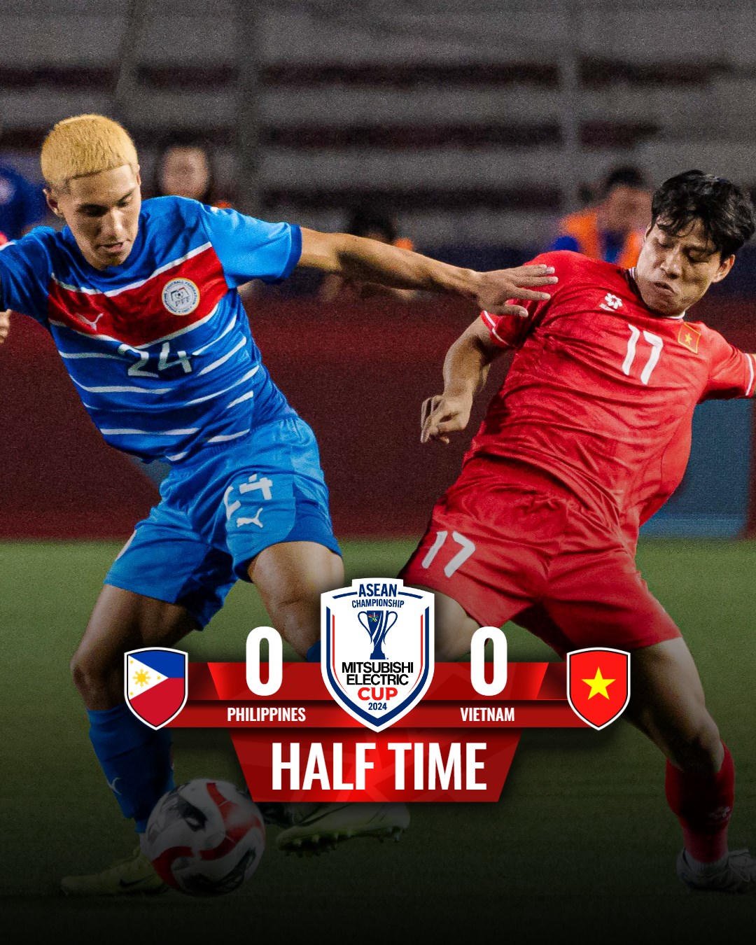 Đội tuyển Việt Nam chia điểm với Philippines 