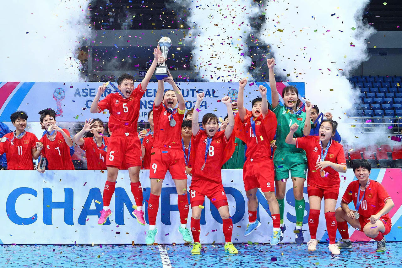 Futsal nữ Việt Nam lên đường dự Futsal nữ châu Á 2025