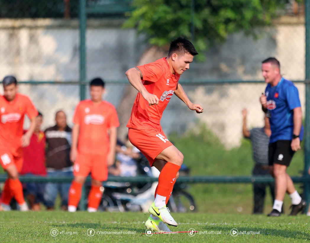 Tiền vệ Nguyễn Quang Hải: 'Tôi đang cảm thấy rất khỏe'