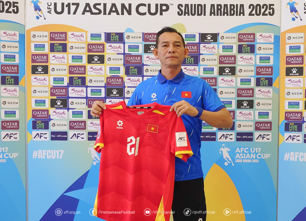 Chốt danh sách 23 cầu thủ tham dự Vòng chung kết U17 châu Á 2025