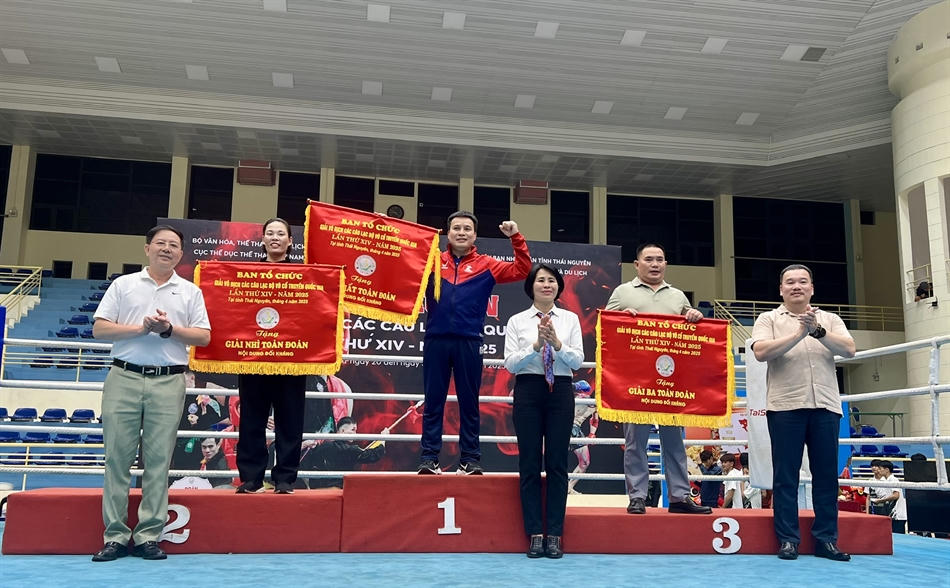 Giải vô địch các CLB Võ cổ truyền: Bình Định dẫn đầu toàn đoàn 