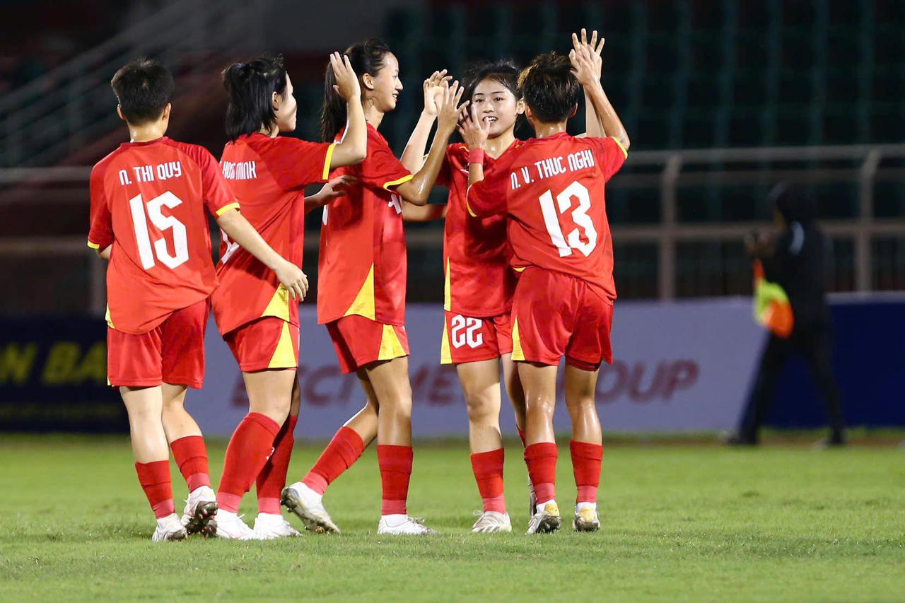U19 nữ Việt Nam quyết tâm vô địch