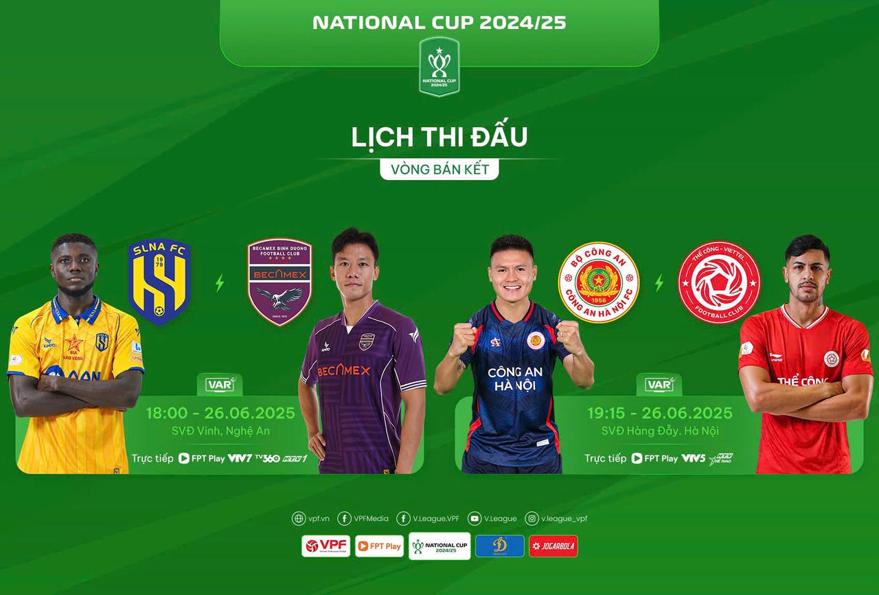 Vừa trụ hạng, Sông Lam Nghệ An tiếp tục đua tranh tại Cúp Quốc gia