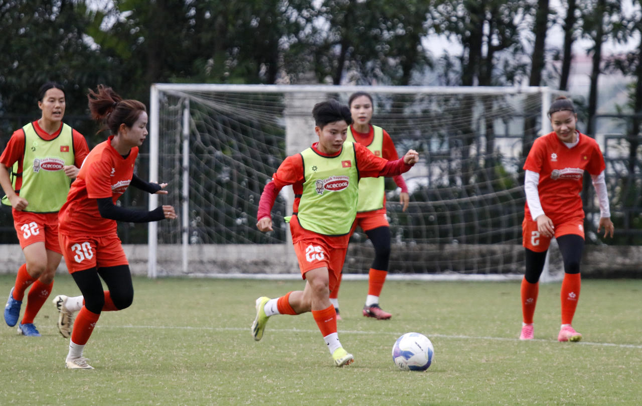  23 cầu thủ tham dự Vòng loại giải bóng đá nữ châu Á 2026