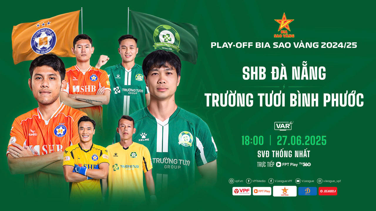 Sức nóng của trận play-off mùa giải 2024/25