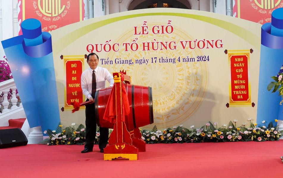 Tiền Giang: Trang trọng tổ chức Lễ giỗ Quốc tổ Hùng Vương
