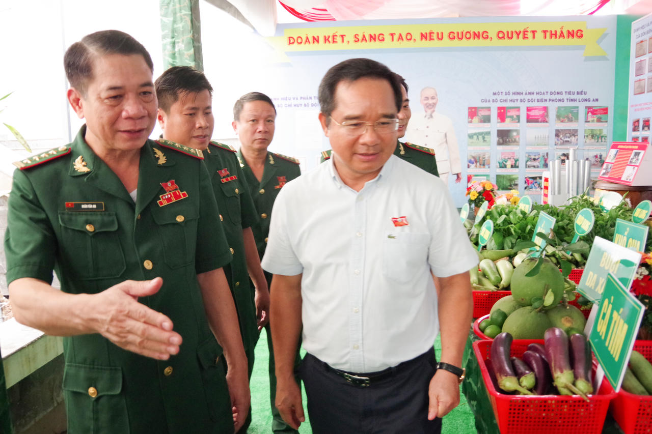 BĐBP tỉnh Long An thi đua Quyết thắng phòng chống tội phạm, đối ngoại biên phòng